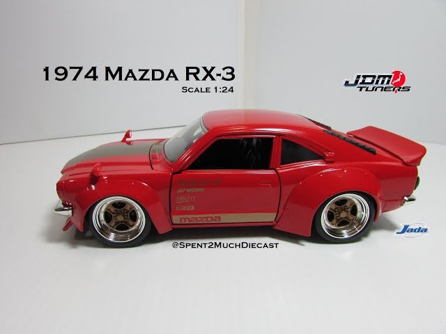 希少Jada toys JDM 1/24 1974 MAZDA RX-3
