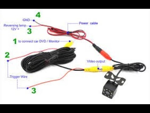 Как подключить камеру заднего вида? На любое авто и любую магнитолу.
