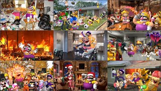 Wario Dies by Burning (Wario Dies Compilation)