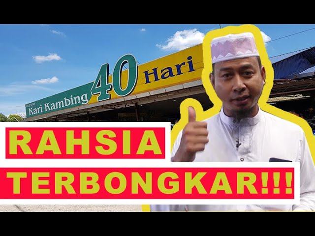 40 hari kambing kari JJCM :