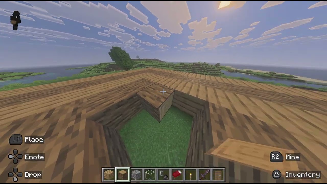 Building a minecraft house