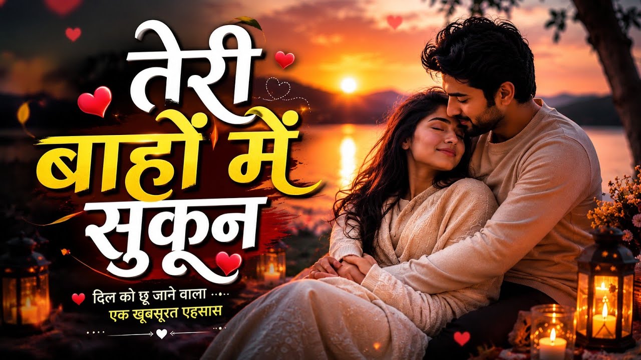 तेरी बाहों में सुकून | New Hindi Romantic Song 2026 | Heart Touching Love Song |