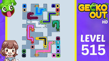 Gecko Out Level 515 Solution Walkthrough
