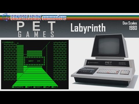 Labyrinth (1980) Don Scales - Commodore PET