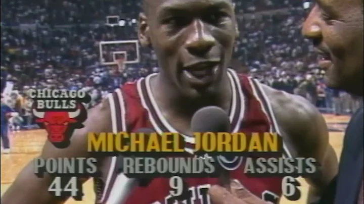 The Shot: Michael Jordan's iconic dagger over Craig Ehlo eliminates Cavs