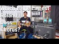 Best Roland / Boss Guitar Chorus? SRE-555 vs JC-40 vs CE-1 vs CE-2 vs Waza Craft