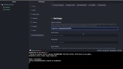Typical Pycom workflow