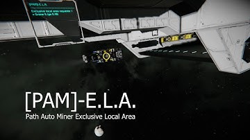 Space Engineers: [PAM]-E.L.A. Hangar Outside