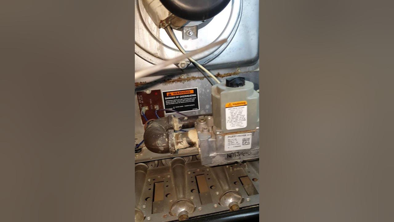 Gas Furnace Burner NOT turning on Furnace Lennox YouTube