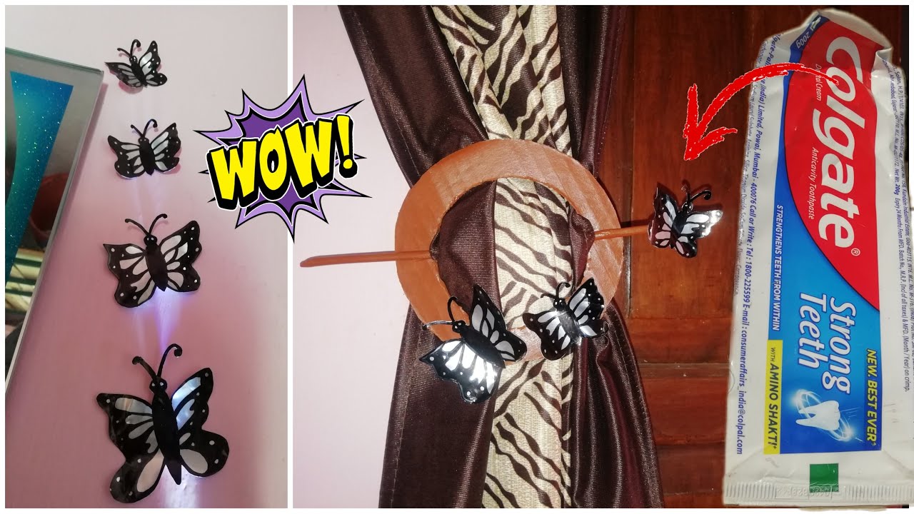 Wow Craft Ideas From Empty Toothpaste Tube / Best Out Of Waste / Recycle Toothpaste Tube