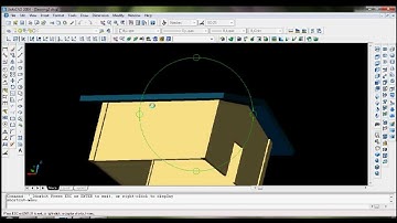 How to trim wall to roof in AutoCAD