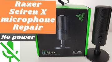 Razer Seiren X Microphone not working repair