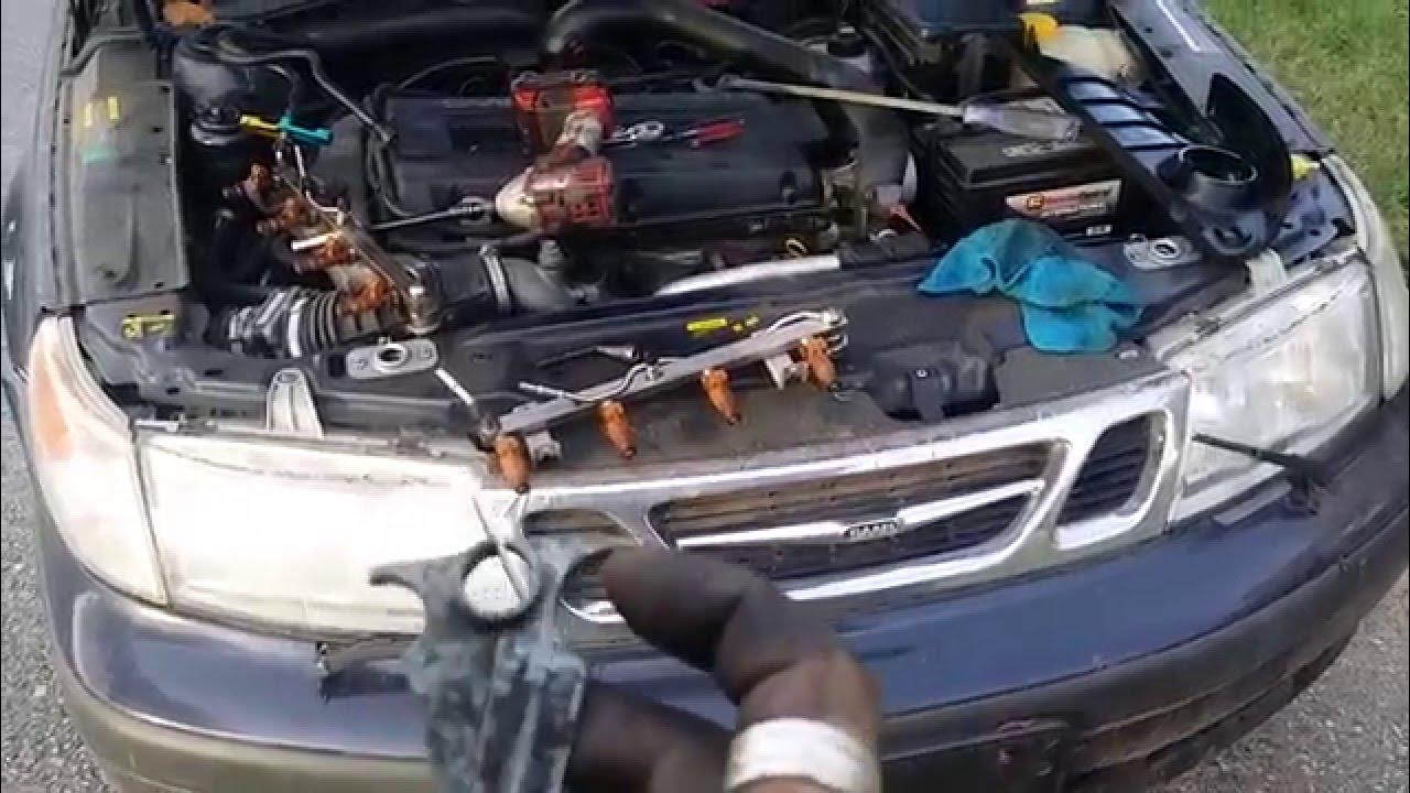 Fuel rail removal trick quick release YouTube