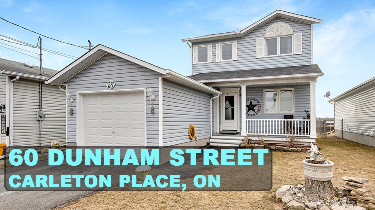 Residential Real Estate Listing 60 Dunham Street, Carleton Place