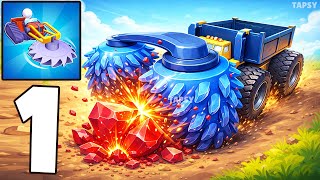 🔥Roll Machine Gameplay Walkthrough Part 1 – Perfect Rolls & Clean Progress (Android,iOS)