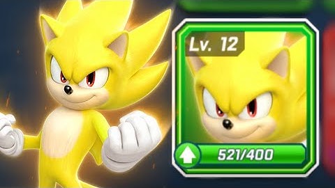 LEVEL 12 Movie Super Sonic Gameplay - Sonic Forces: Speed Battle (Widescreen)