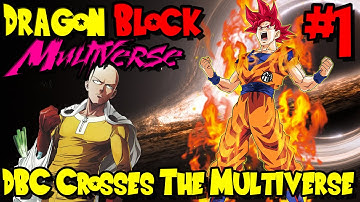 DBC CROSSES THE MULTIVERSE! | Dragon Block Multiverse (Minecraft Modpack) - Episode 1