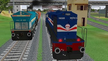 Shunting Amritsar - Bandra Terminus Paschim Express || GD WDM3A || MSTS Open Rails Journey Part 1