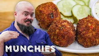 How To Make Boudin Balls with Isaac Toups