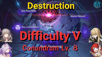 Honkai: Star Rail - Simulated Universe: Gold and Gears | Difficulty V [Conundrum Lv. 8]
