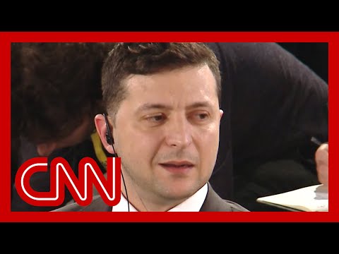 Ukrainian President Zelensky rejects Trump's claim in CNN interview