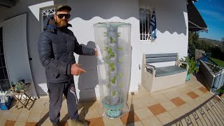 Mini Greenhouse for the Lettuce Tower!