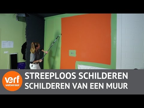 Hoe schilder je een muur zonder strepen? | Schilderstips