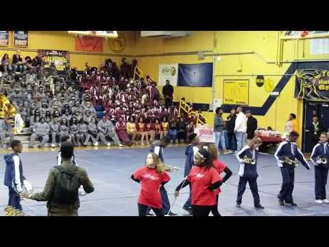 West Hoke Middle school band 2018 World Series of Marching bands