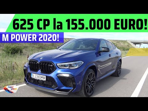 BMW X6 M Competition 2020 - 625 CP, 155.000 euro, cel mai puternic SUV M din istorie!