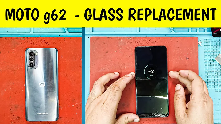 Motorola G62 Broken glass replacement || spare repair || #sparerepair