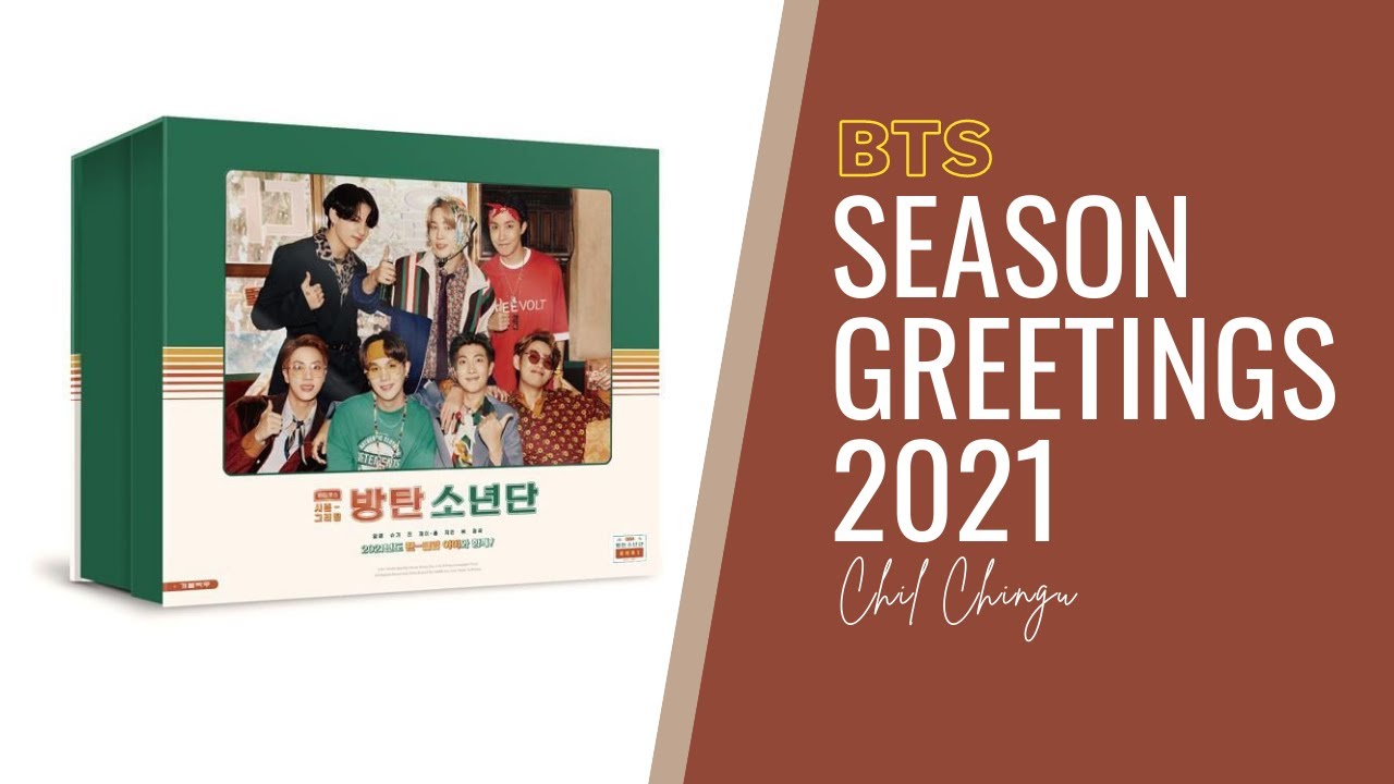 BTS Season's Greetings 2021 | Unboxing - YouTube