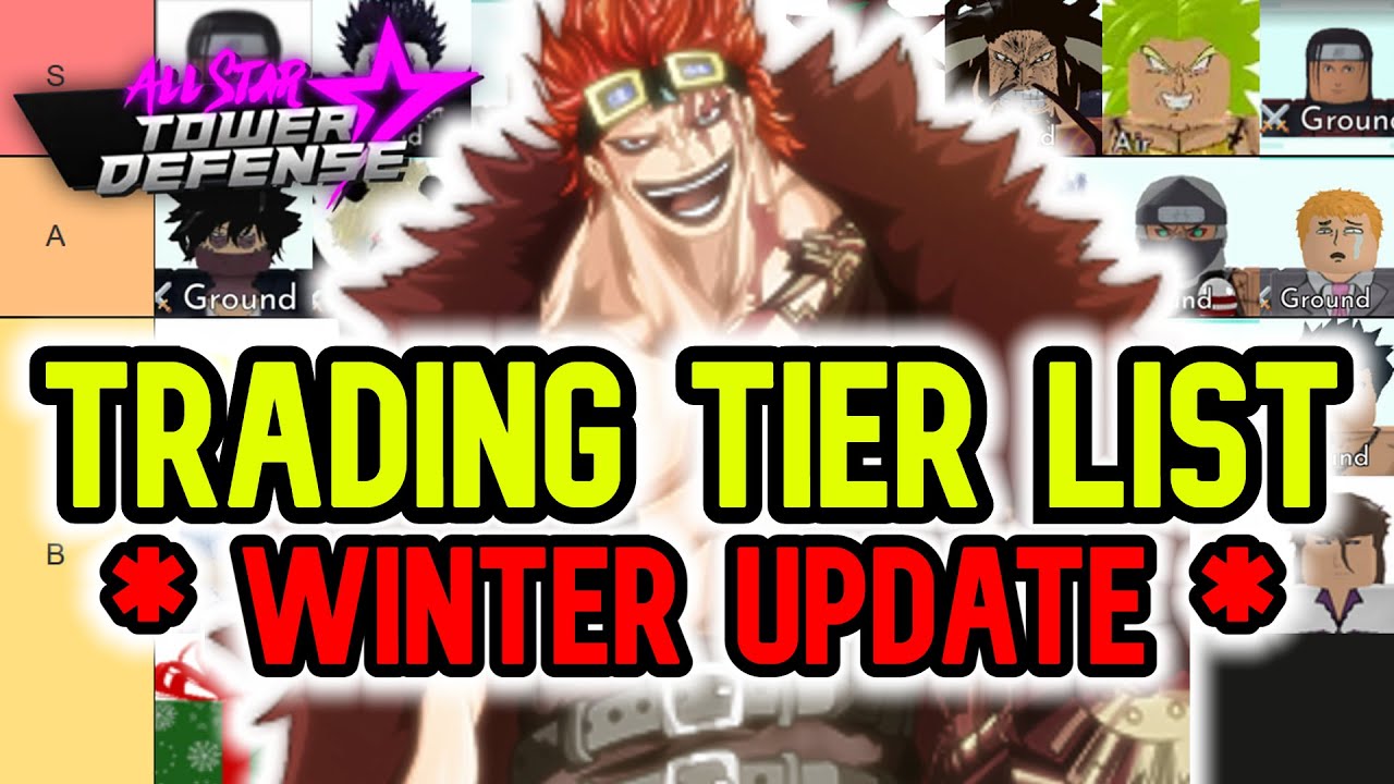 UPDATED TRADING TIER LIST! All Star Tower Defense Winter Update 