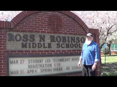 Ross N Robinson Middle School   Brick Relief Sculpture