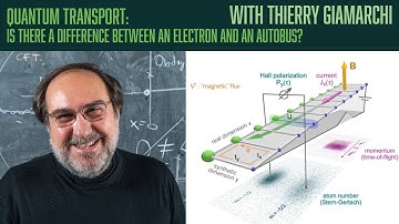 Quantum Transport: Is there a difference between an electron and an autobus? by Thierry Giamarchi