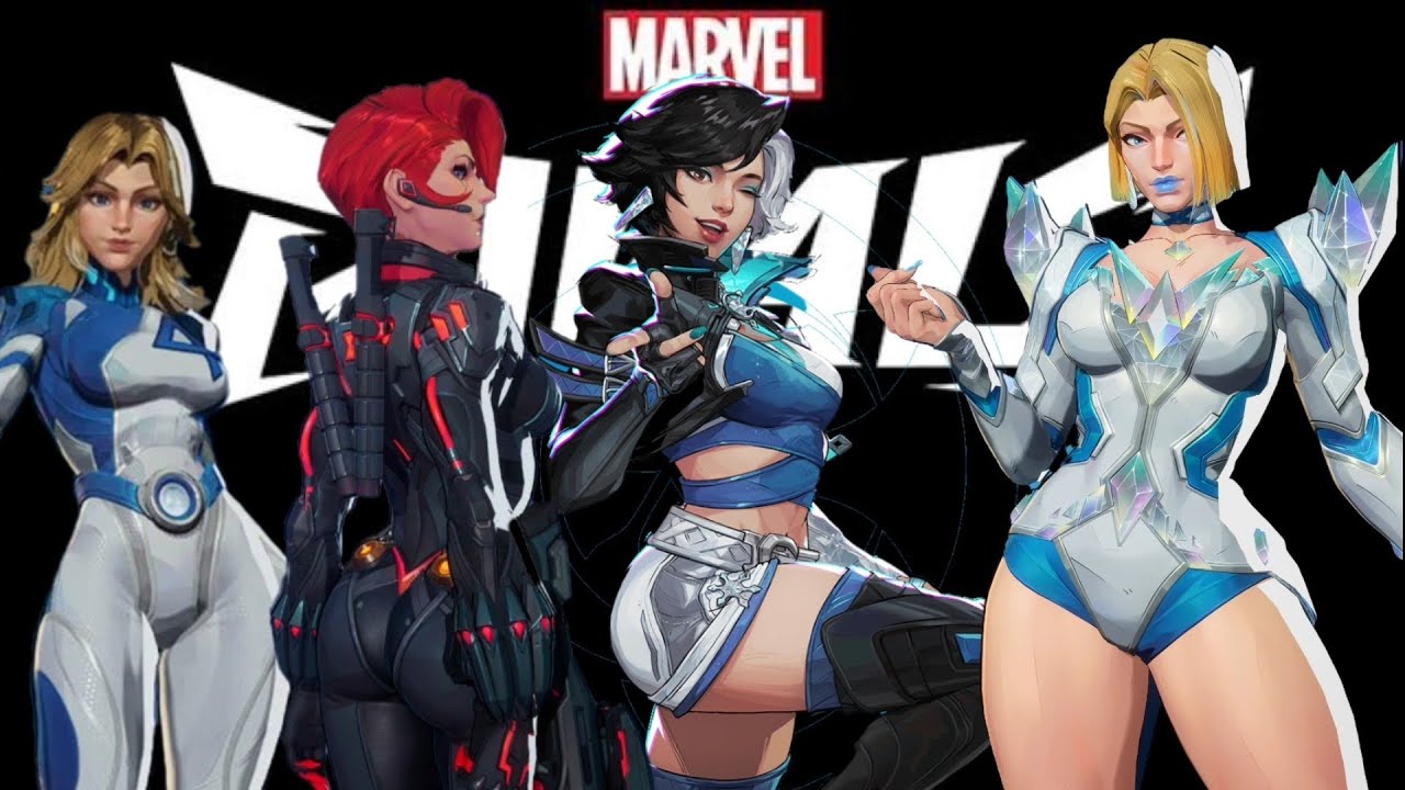 Marvel Rivals Chicks ALL FEMALE CHARACTERS Marvel Rivals | Marvel Rivals New Heroes ...