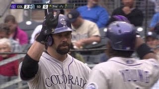 Helton's two-run blast