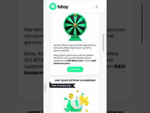 Bitay Borsası Yatırımsız Çekilebilir Para Kazanma! - Bitay Davet Et Kazan (Bitay Airdrop)