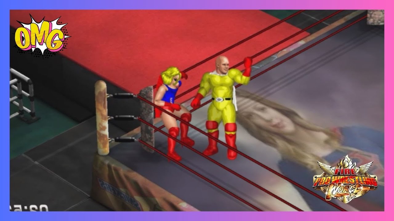 Supergirl vs Saitama of One Punch Man | Mixed Wrestling | FPWW
