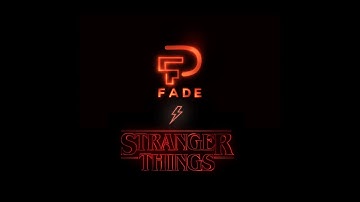 My 1st Motion Graphics Project | Stranger Things-Inspired Logo Intro
