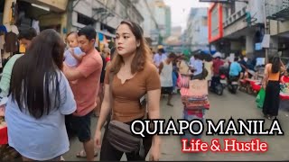 Wandering The Crowded Streets of QUIAPO Manila Philippines.