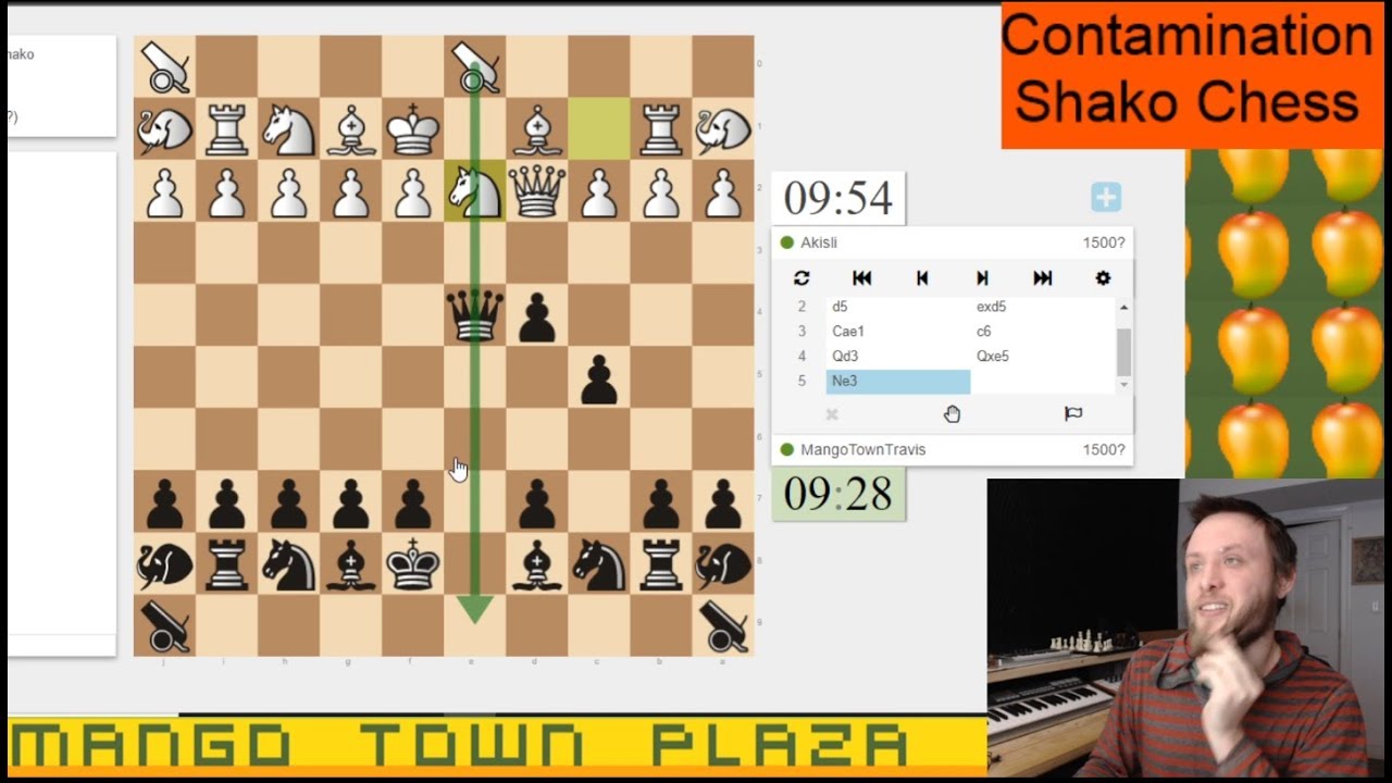 Contamination Shako Chess - Chess Variants Ep. 524