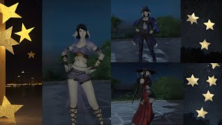 Midnight FF14 Runway Show - Final Fantasy XIV - Glams and the new Runway emote