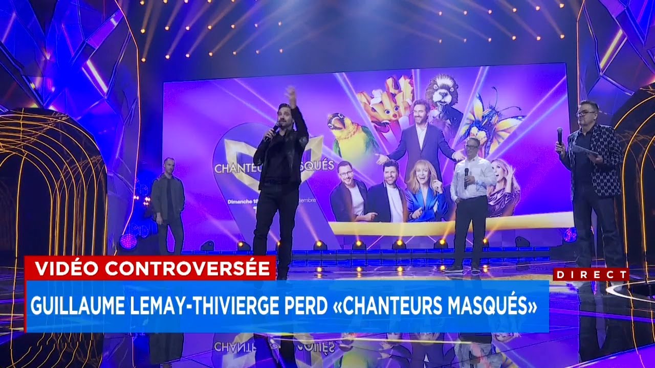 Guillaume Lemay-Thivierge perd «Chanteurs masqués» : reportage