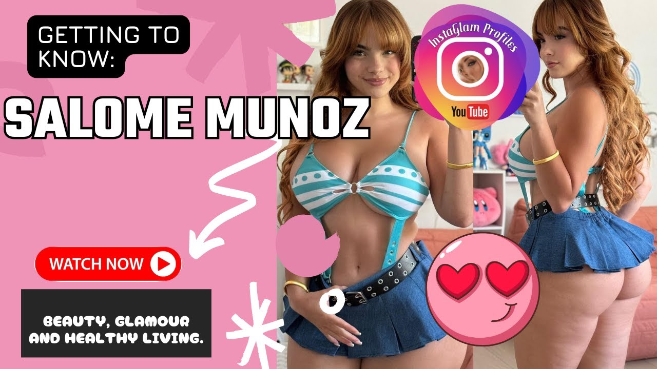 Meet SALOME MUNOZ 🇧🇪The Belgian Beauty Taking Instagram 🔥 Curvy Model