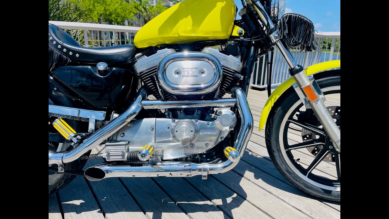 Harley-Davidson　非売品店頭ポップ 1986 額装 No Reserve: 1986 Harley-Davidson Sportster 1100 for sale on BaT