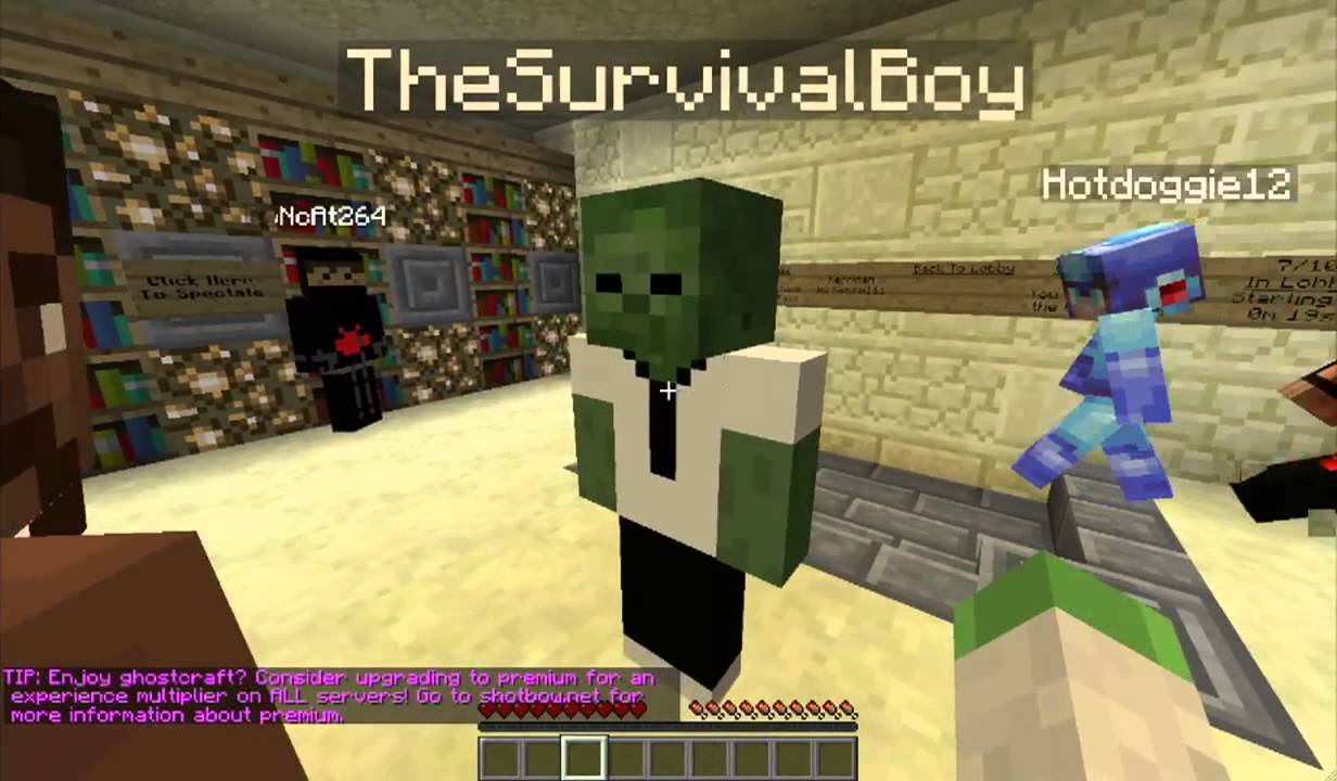 [Minecraft] Ghostcraft server minigame [NL] - YouTube