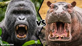 Gorilla vs Hippopotamus - Who Would Win?