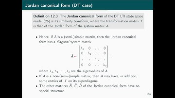 Linear System Theory - 12 Stability of state space models - part 1/2