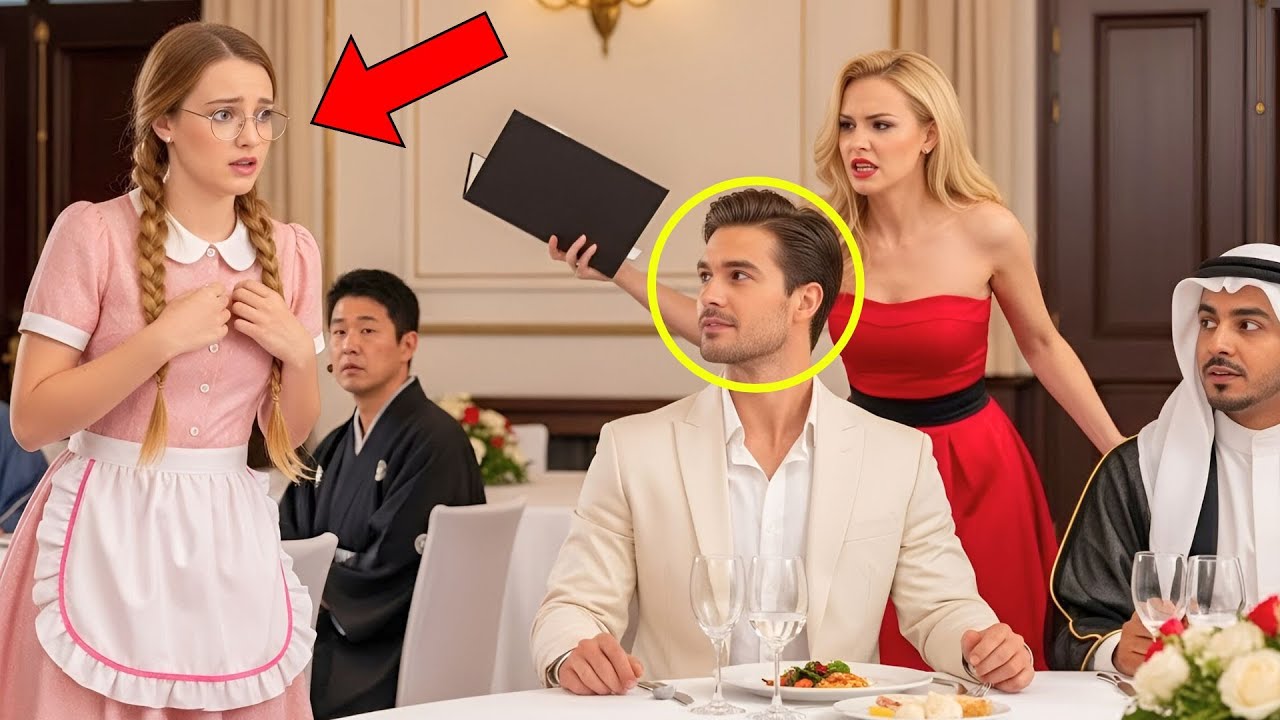 Millionaire Is Stunned When the Shy Waitress Reveals She Speaks Every Language — and Wins His Heart