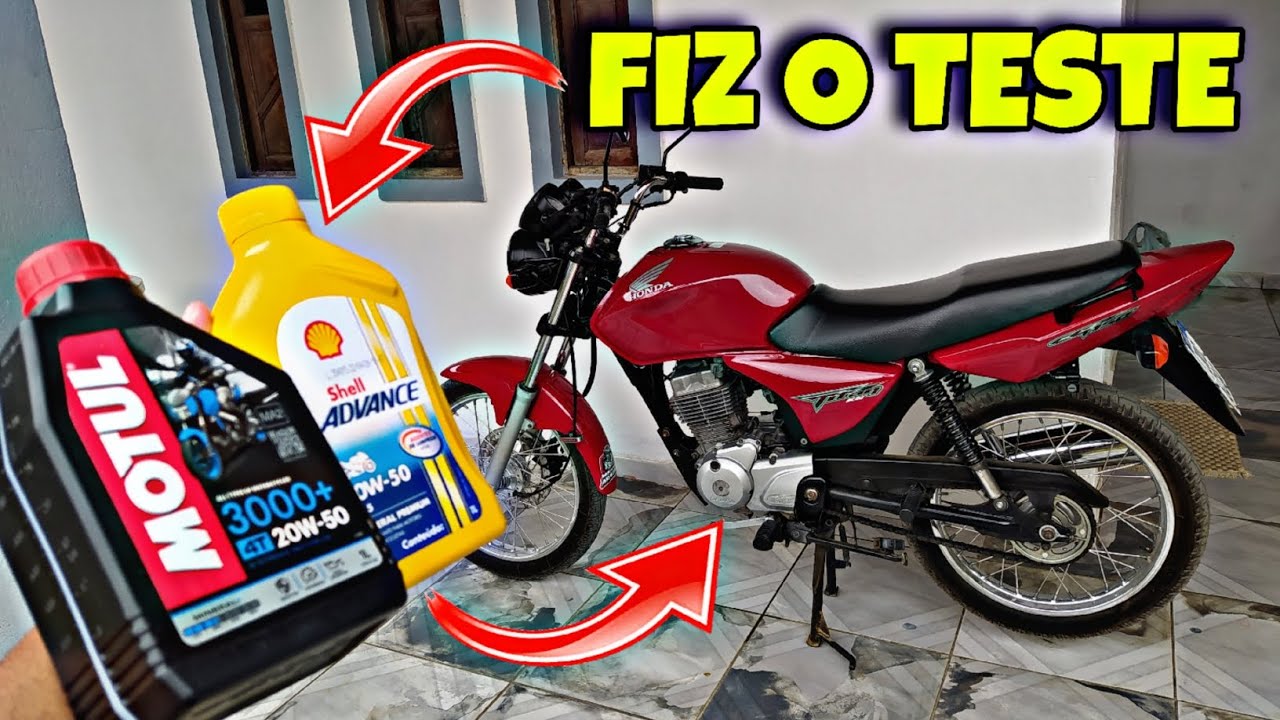 ÓLEO SHELL ADVANCE 20W 50 MINERAL NA CG TITAN 150 CARBURADA - Rafa03 ...